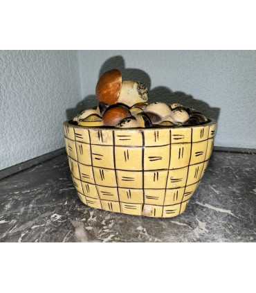 Масленка "Лукошко с грибами"