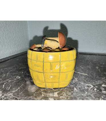 Масленка "Лукошко с грибами"