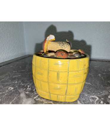 Масленка "Лукошко с грибами"