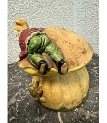 Масленка "Гном на грибе"