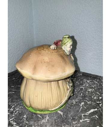 Масленка " Гном на грибе"