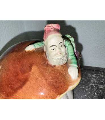 Масленка " Гном на грибе"