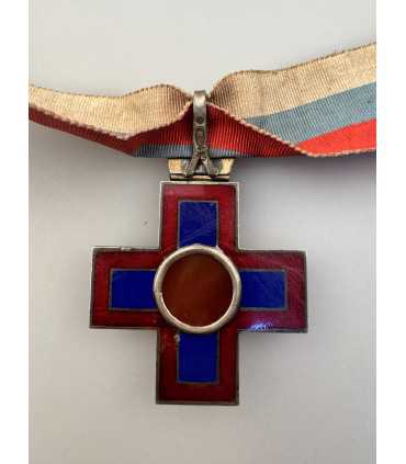 Крест наперсный или фрачный, на ленте