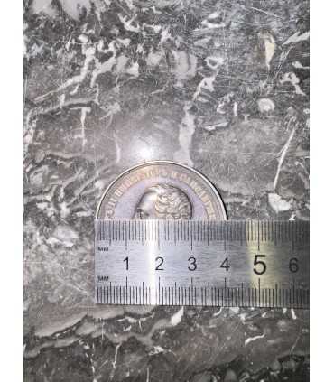 Медаль За трудолюбие и искусство портрет Александра 2