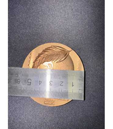 Медаль Филателистическая выставка "Мир народам земли"