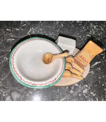 Статуэтка "Солонка в виде миски"