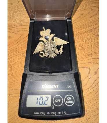 Знак серебряный