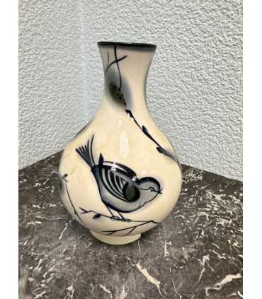 Ваза "Верба и воробей"