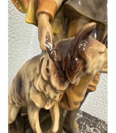 Статуэтка "Мальчик с собакой"