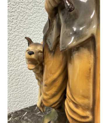 Статуэтка "Мальчик с собакой"