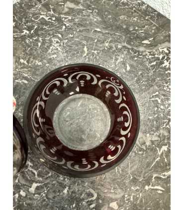 Емкость рубинового стекла