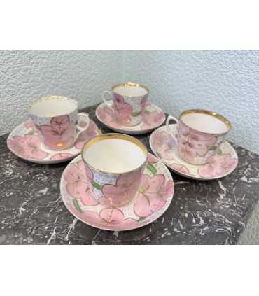 4 чайных пар