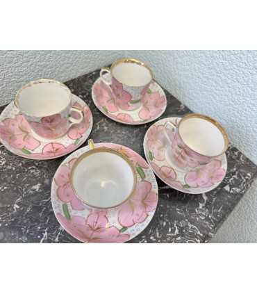 4 чайных пар