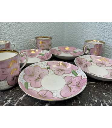 4 чайных пар