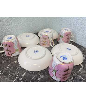 4 чайных пар