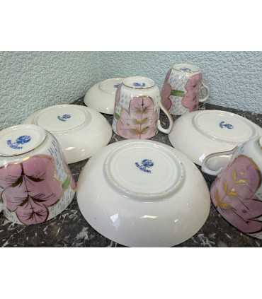 4 чайных пар