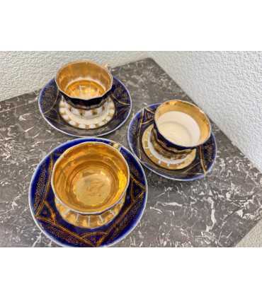 3 чайных пар