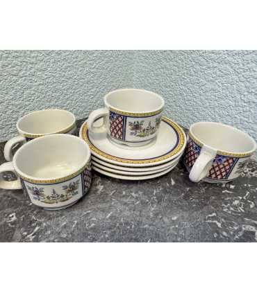 4 чайных пар