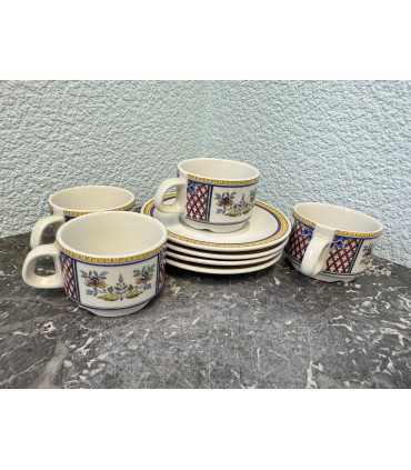 4 чайных пар