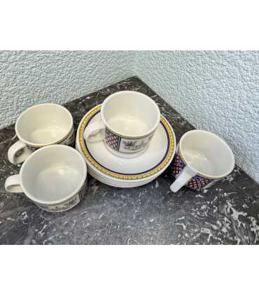 4 чайных пар