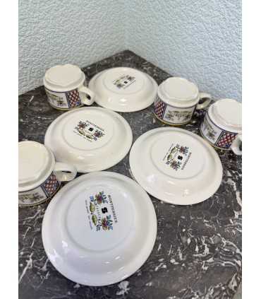 4 чайных пар