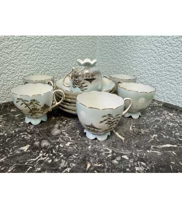 6 чайных пар