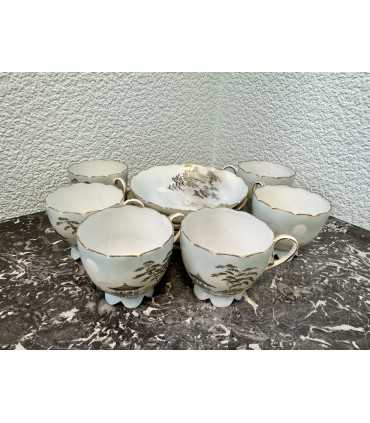 6 чайных пар