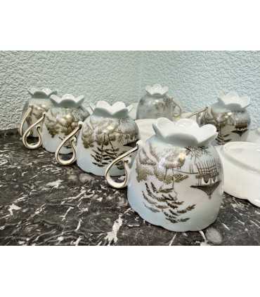 6 чайных пар