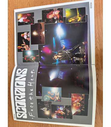 Журнал SCORPIONS Face The Heat