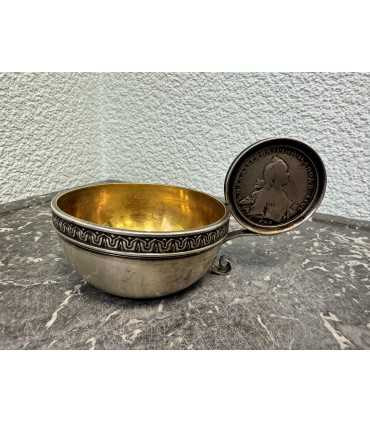 Чарка (чашечка) Россия серебро 84