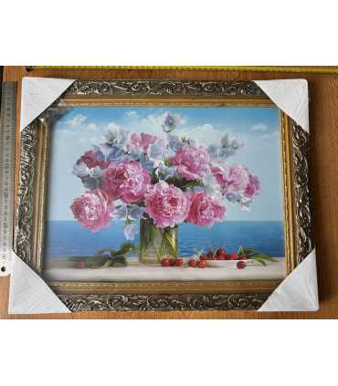 Картина "Ваза с цветами"