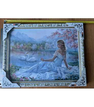 Картина "Девушка на берегу"