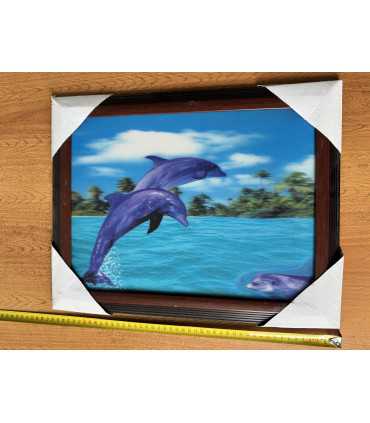 Картина "Дельфины"