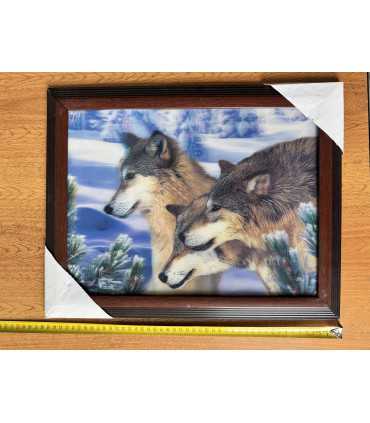 Картина "Волки"